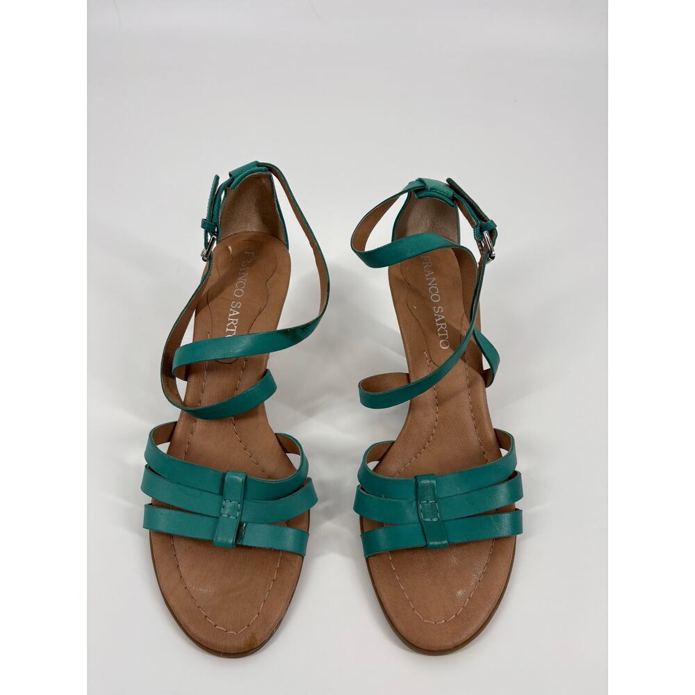 Franco Sarto Teal Sandals (SB8) - Picture 6 of 6